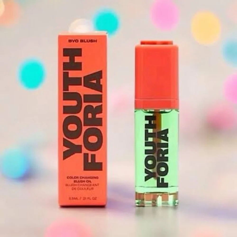 🌸 Youthforia BYO Blush Oil – “Chemical Reaction” ✨ Color-Changing Blush – NIB